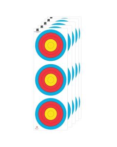 Avalon Archery 3 Faced 40cm Targets (5 Pack)