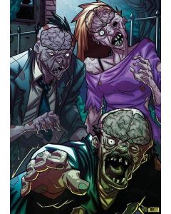 SpinPin Zombie Target - 3 Zombies