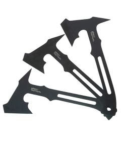 Kombat Triple Throwing Axe Set