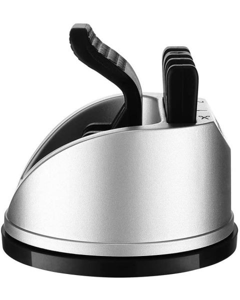 Sharpal 3-Stage Knife & Scissors Sharpener w/Suction Cup