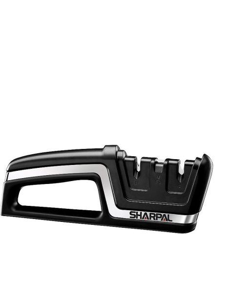 Sharpal Knife & Scissors Sharpener w/Tungsten Carbide Blades - Classic Version