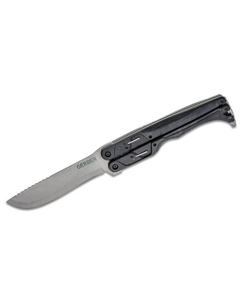 Gerber Doubledown Folding Machete - Black/Stonewash