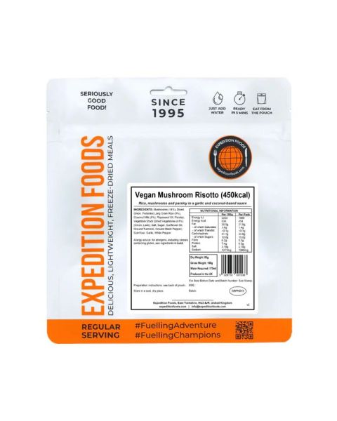 Expedition Foods Vegan Mushroom Risotto