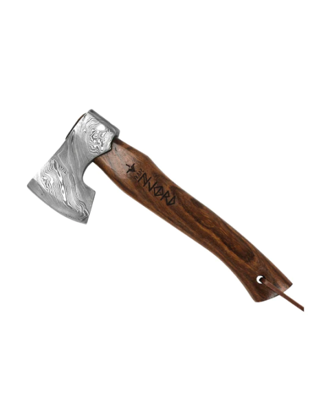 Njord Skade Damascus Camp Axe