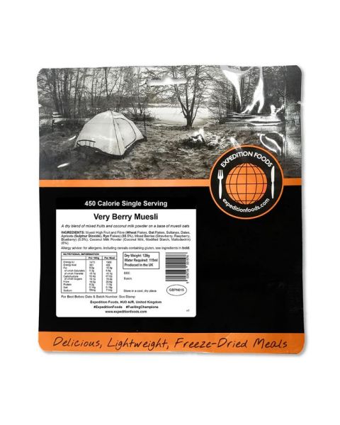 Expedition Foods Very Berry Muesli 450Kcal