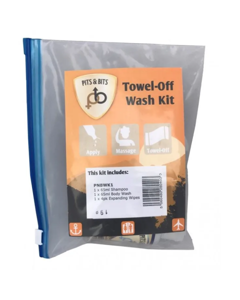 Pits & Bits Towel Off Wash Kit
